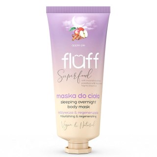 Fluff Sleeping Overnight Body Mask odżywczo-regenerująca maska do ciała Szarlotka 150ml (P1)