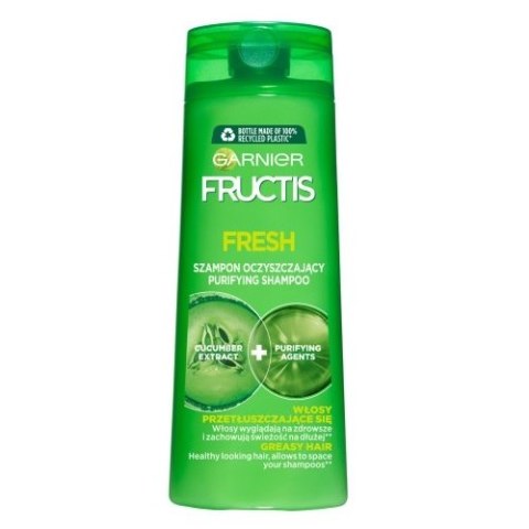 Garnier Fructis Fresh szampon oczyszczający do włosów przetłuszczających się 400ml (P1)