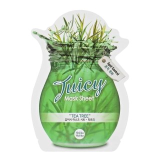 HOLIKA HOLIKA Tea Tree Juicy Mask Sheet oczyszczająca maseczka w płachcie 20ml (P1)