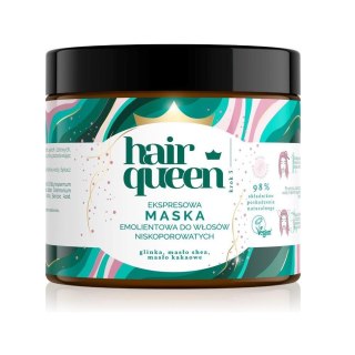 Hair Queen Ekspresowa maska emolientowa do włosów niskoporowatych 400ml (P1)