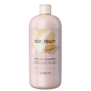 Inebrya Ice Cream Argan Age nabłyszczający szampon z olejkiem arganowym 1000ml (P1)