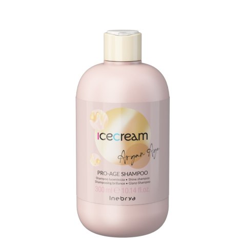 Inebrya Ice Cream Argan Age nabłyszczający szampon z olejkiem arganowym 300ml (P1)