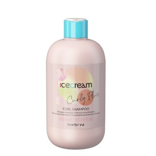 Inebrya Ice Cream Curly Plus nawilżający szampon do włosów kręconych i falowanych 300ml (P1)