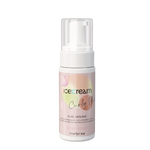 Inebrya Ice Cream Curly Plus pianka definiująca loki 150ml (P1)