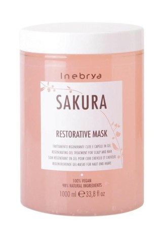 Inebrya Sakura Restorative Mask wzmacniająca maska do włosów 1000ml (P1)