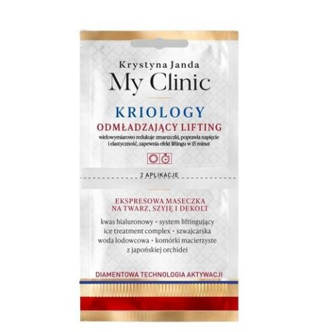 Janda My Clinic Kriology maska liftingująca 8ml (P1)