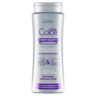 Joanna Ultra Color srebrny szampon do włosów srebrne popielate odcienie blond 400ml (P1)