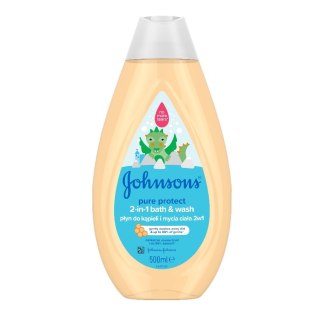 Johnson Johnson Johnson's Baby Pure Protect 2in1 BathWash płyn do kąpieli i mycia ciała dla dzieci 500ml (P1)