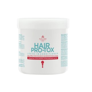 Kallos Hair Pro-Tox Leave-In Conditioner odżywka do włosów z keratyną kolagenem i kwasem hialuronowym 250ml (P1)