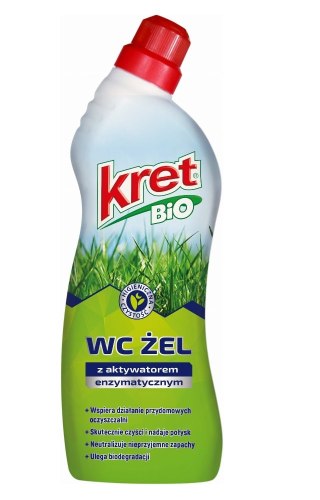 Kret Bio Żel do WC z aktywatorem enzymatycznym 750g (P1)