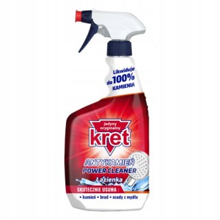 Kret Power Cleaner Antykamień płyn do czyszczenia łazienki 620ml (P1)