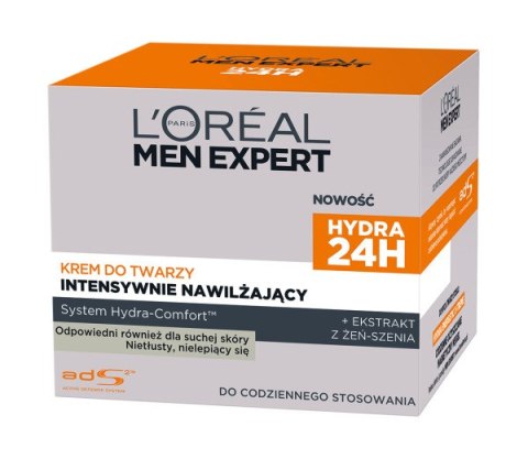 L'Oreal Paris Men Expert Hydra 24H krem do twarzy intensywnie nawilżający 50ml (P1)