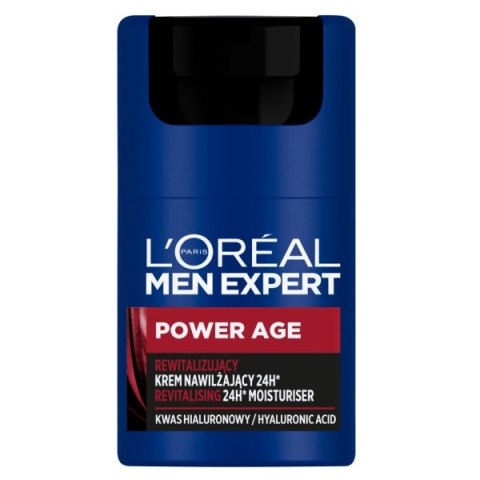 L'Oreal Paris Men Expert Power Age rewitalizujący krem nawilżający 24h 50ml (P1)