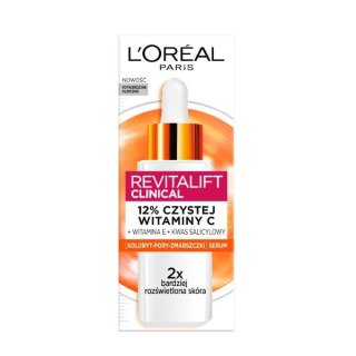 L'Oreal Paris Revitalift Clinical rozświetlające serum do twarzy z 12% czystej witaminy C 30ml (P1)