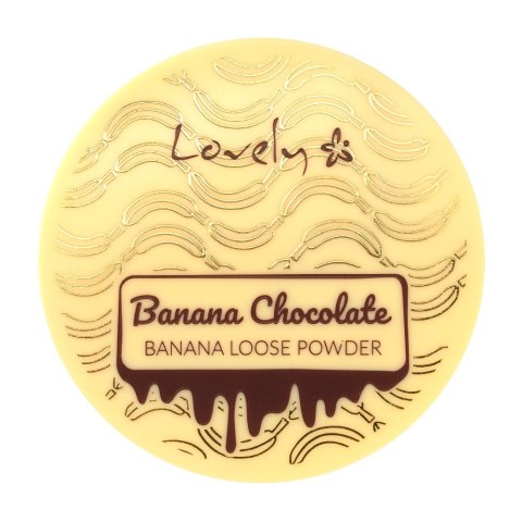 Lovely Banana Chocolate Loose Powder bananowo-czekoladowy puder sypki do twarzy 8g (P1)