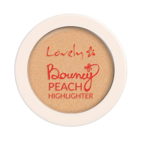 Lovely Bouncy Peach Highlighter rozświetlacz do twarzy 3.6g (P1)