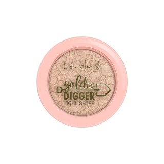 Lovely Gold Digger Highlighter rozświetlacz do twarzy (P1)