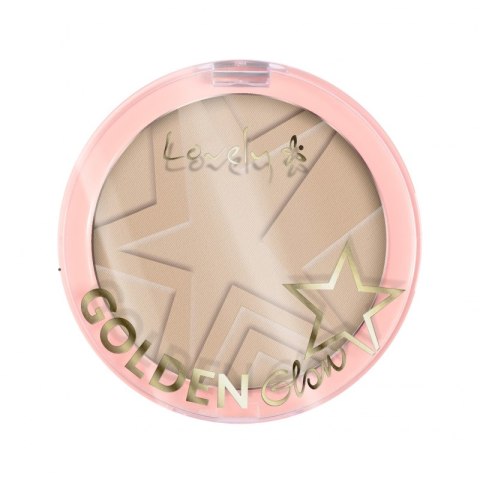 Lovely Golden Glow Powder puder do konturowania twarzy 2 Light Beige 10g (P1)