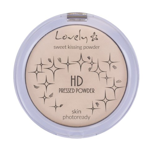 Lovely HD Pressed Powder transparentny matujący puder do twarzy z olejem jojoba 10g (P1)