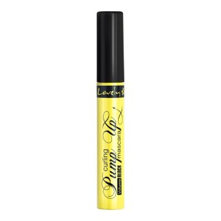 Lovely Pump Up Curling Volume Mascara pogrubiający tusz do rzęs Deep Black 8g (P1)