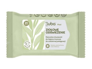 Luba Med Ziołowe Odświeżenie naturalne chusteczki do higieny intymnej 20szt. (P1)