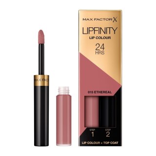 Max Factor Lipfinity Lip Colour dwufazowa pomadka w płynie o długotrwałym efekcie 015 Ethereal (P1)