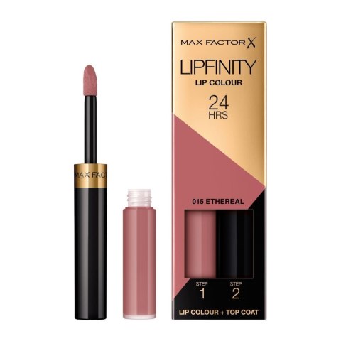 Max Factor Lipfinity Lip Colour dwufazowa pomadka w płynie o długotrwałym efekcie 015 Ethereal (P1)