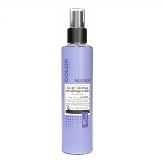 Marion Color Esperto spray fioletowy ochładzający kolor do włosów farbowanych na blond 150ml (P1)