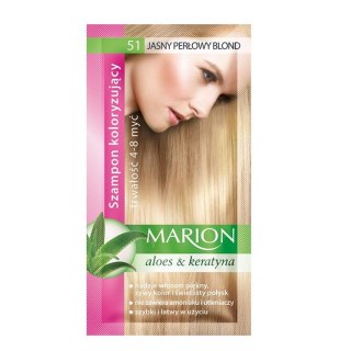 Marion Szampon koloryzujący 4-8 myć 51 Jasny Perłowy Blond 40ml (P1)