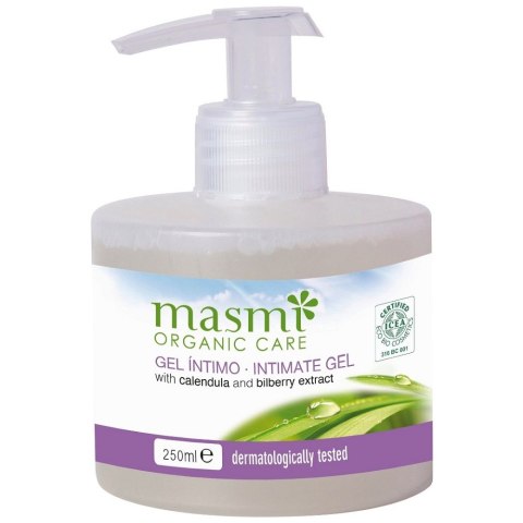 Masmi Organic Care delikatny żel do higieny intymnej z ekstraktem z nagietka i borówki 250ml (P1)