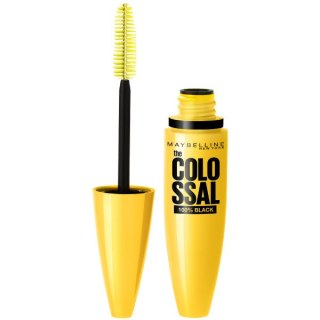 Maybelline Colossal 100% Black Mascara pogrubiający tusz do rzęs 10.7ml (P1)