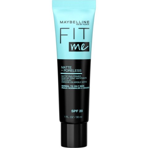 Maybelline Fit Me Matte+Poreless Mattifying Primer matująca baza pod makijaż 30ml (P1)