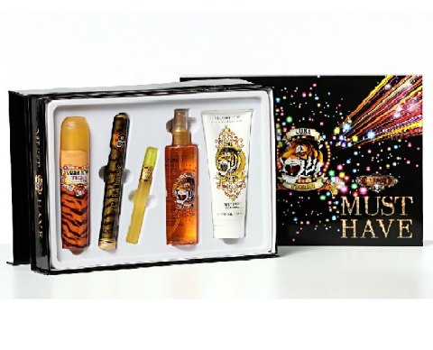 Cuba Original Cuba Tiger Must Have zestaw woda perfumowana spray 100ml + woda perfumowana spray 35ml + miniatura wody perfumowan