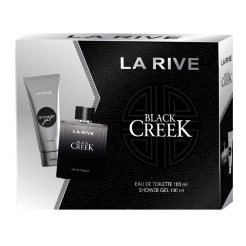 La Rive Black Creek For Man zestaw woda toaletowa spray 100ml + żel pod prysznic 100ml (P1)