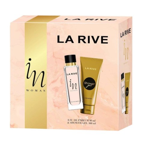 La Rive In Woman zestaw woda perfumowana spray 90ml + żel pod prysznic 100ml (P1)