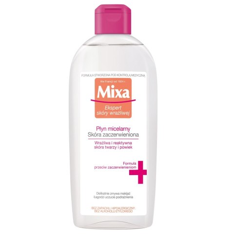 MIXA Płyn micelarny skóra zaczerwieniona 400ml (P1)