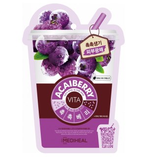 Mediheal Vita Acaiberry Mask rewitalizująca maska w płachcie z jagodami acai 20ml (P1)