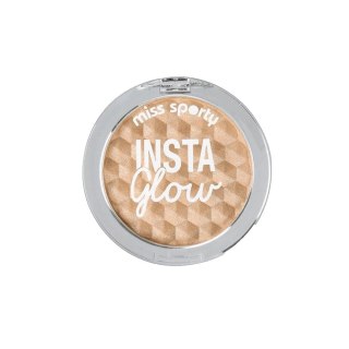 Miss Sporty Insta Glow Highlighter rozświetlacz do twarzy 101 Golden Glow 5g (P1)