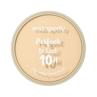 Miss Sporty Perfect To Last 10H matujący puder do twarzy 050 Transparent 9g (P1)