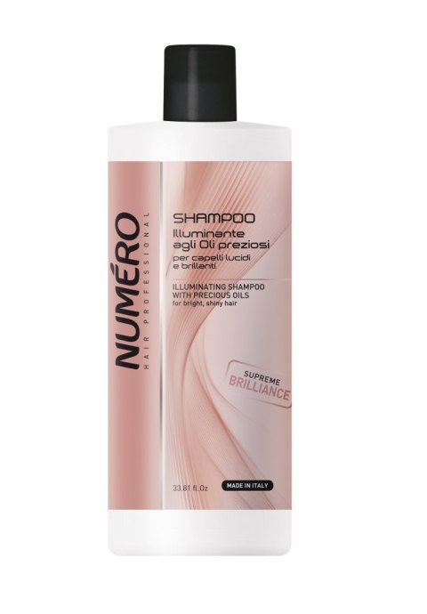 NUMERO Illuminating Shampoo With Precious Oils nabłyszczający szampon z drogocennymi olejkami 1000ml (P1)