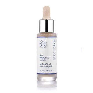 Naturativ Eco Ampule 2 Serum Anti-Aging przeciwstarzeniowe serum do twarzy i szyi 30ml (P1)