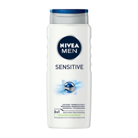 Nivea Men Sensitive żel pod prysznic 500ml (P1)