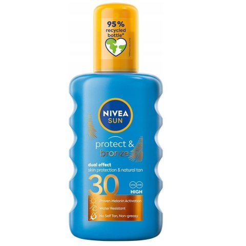 Nivea Sun Protect Bronze balsam w sprayu aktywujący naturalną opaleniznę SPF30 200ml (P1)