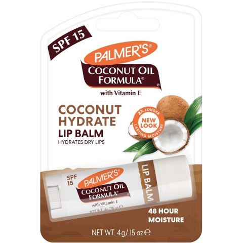 PALMER'S Coconut Oil Formula Lip Balm SPF15 pielęgnacyjny balsam do ust z olejkiem kokosowym 4g (P1)