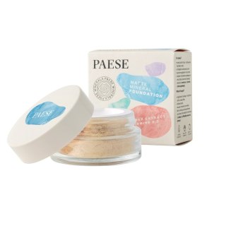 Paese Minerals matujący podkład mineralny 102W Natural 7g (P1)