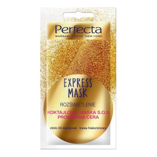 Perfecta Express Mask koktajlowa maska S.O.S Promienna Cera 8ml (P1)