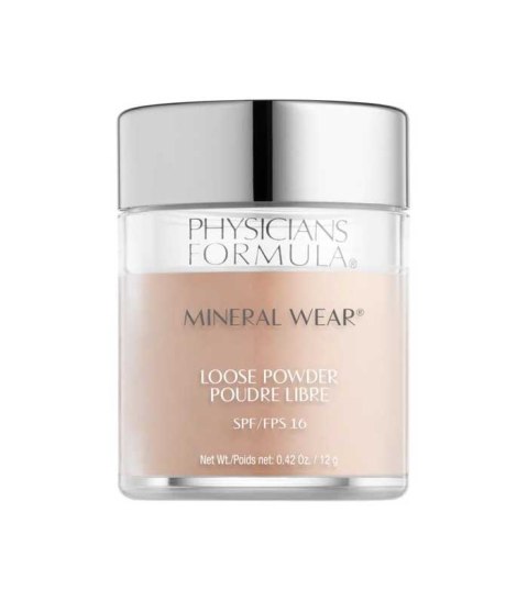 Physicians Formula Mineral Wear Loose Powder SPF16 sypki puder utrwalający do twarzy Creamy Natural 12g (P1)