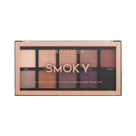 Profusion Smoky Eyeshadow Palette paleta 10 cieni do powiek (P1)