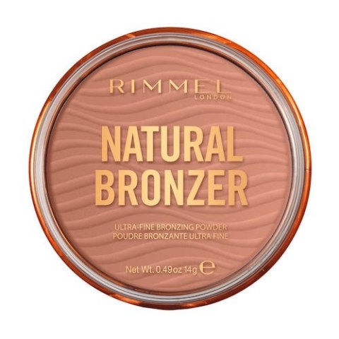 Rimmel Natural Bronzer bronzer do twarzy z rozświetlającymi drobinkami 001 Sunlight 14g (P1)