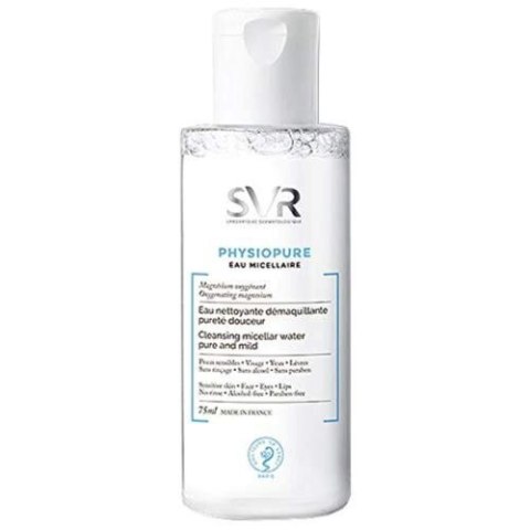 SVR Physiopure Micellar Water płyn micelarny do demakijażu 75ml (P1)